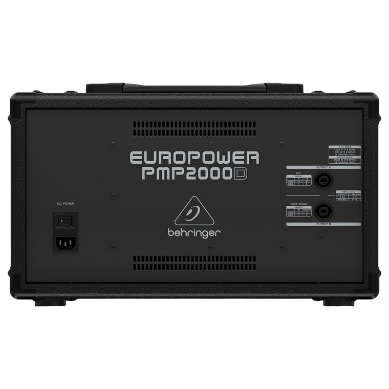 Cabezal Amplificado Behringer EUROPOWER PMP2000D 4