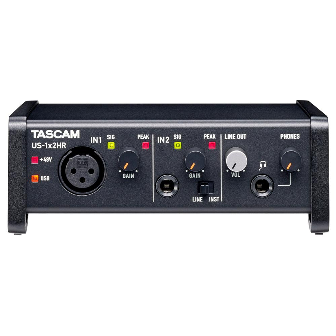 Interfaz de audio USB TASCAM US-1x2HR 2