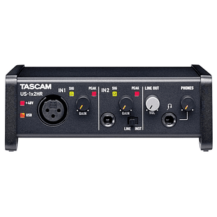 Interfaz de audio USB TASCAM US-1x2HR