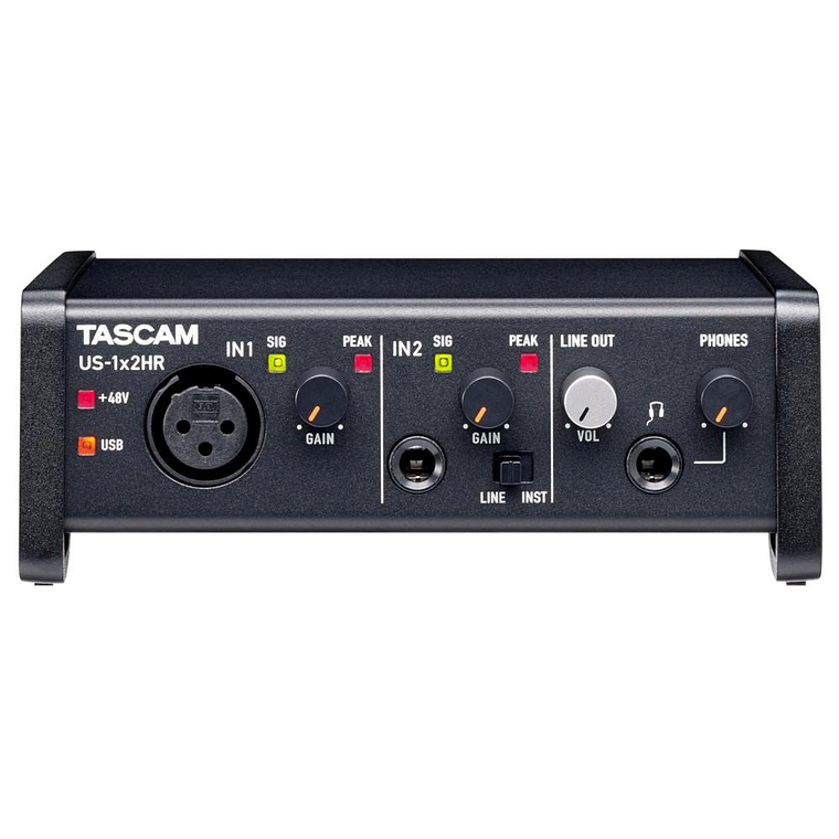 Interfaz de audio USB TASCAM US-1x2HR 2