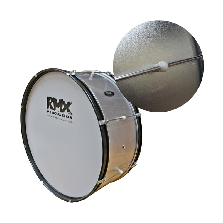 Bombo de banda 25 x 8 pulgadas RMX BDBA-1071 2