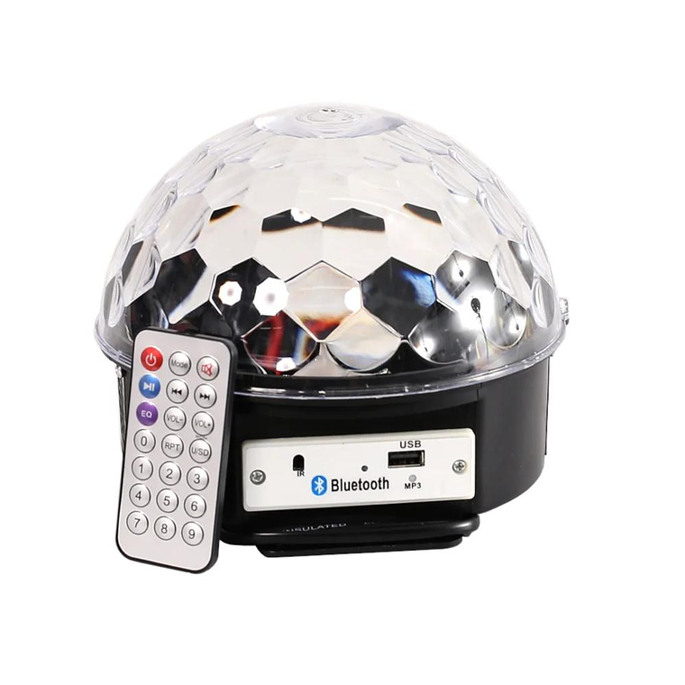 Efecto de Luz LED con MP3 Fidek Magic Ball 3795 BT 1