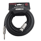 Cable XLR-Plug 6,3mm de 10 mt Kirlin MPC-282PN/BK-10M - Miniatura 1