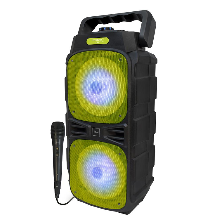 Parlante Portatil Karaoke Mlab Deep Bounce 2 + Mic Green 1