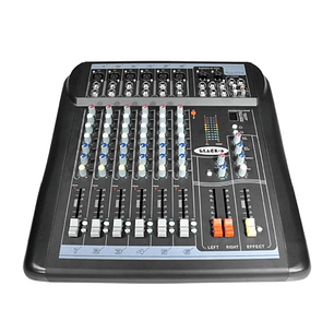 Mixer Analogo 6 canales American Pro Black 6