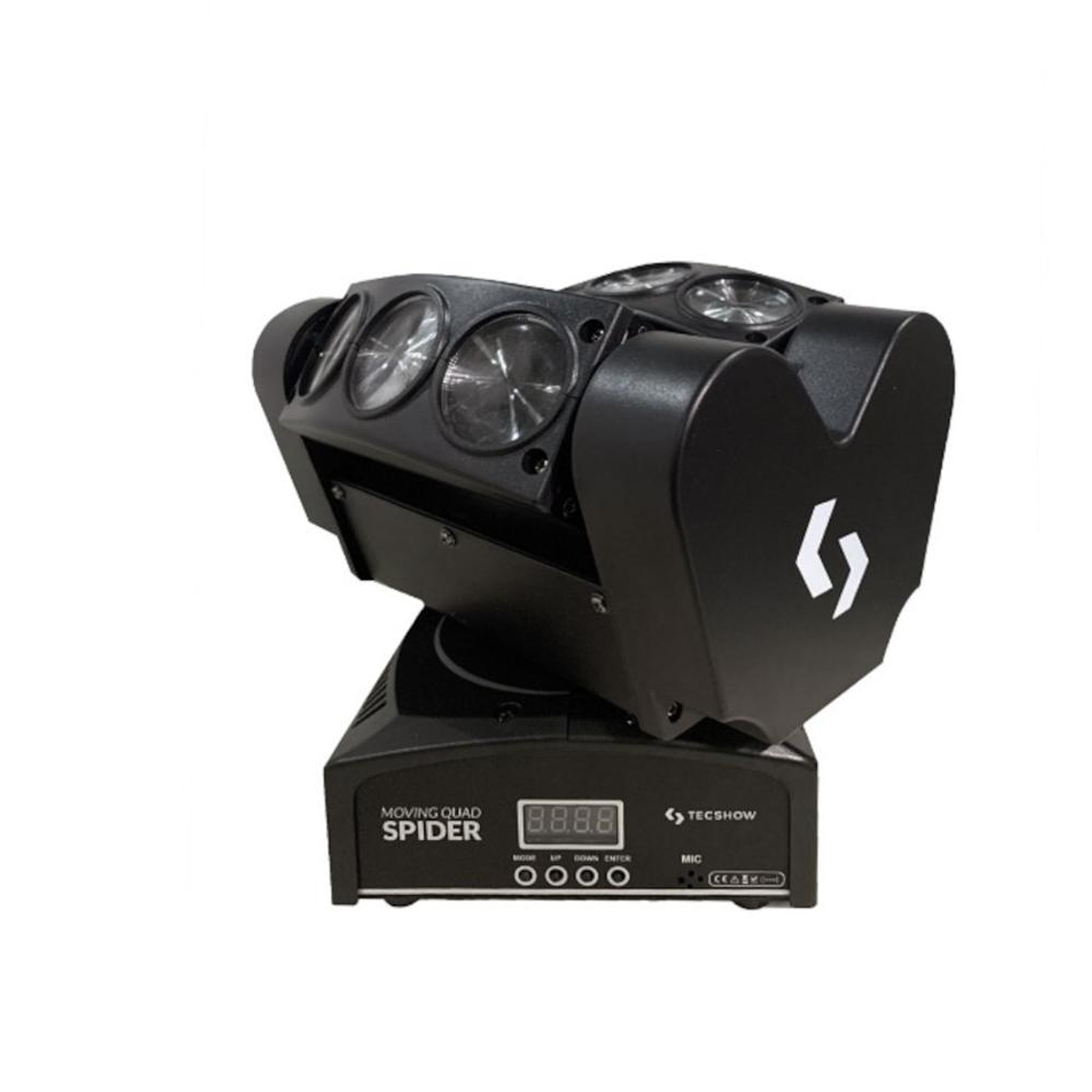 Cabezal Movil Beam Tecshow Moving Quad Spider 2