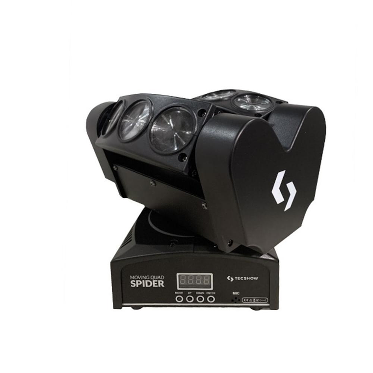 Cabezal Movil Beam Tecshow Moving Quad Spider 2