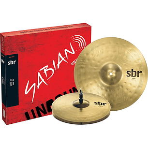 Pack Platillos Bateria Sabian SBr First Pack (SBR5001)