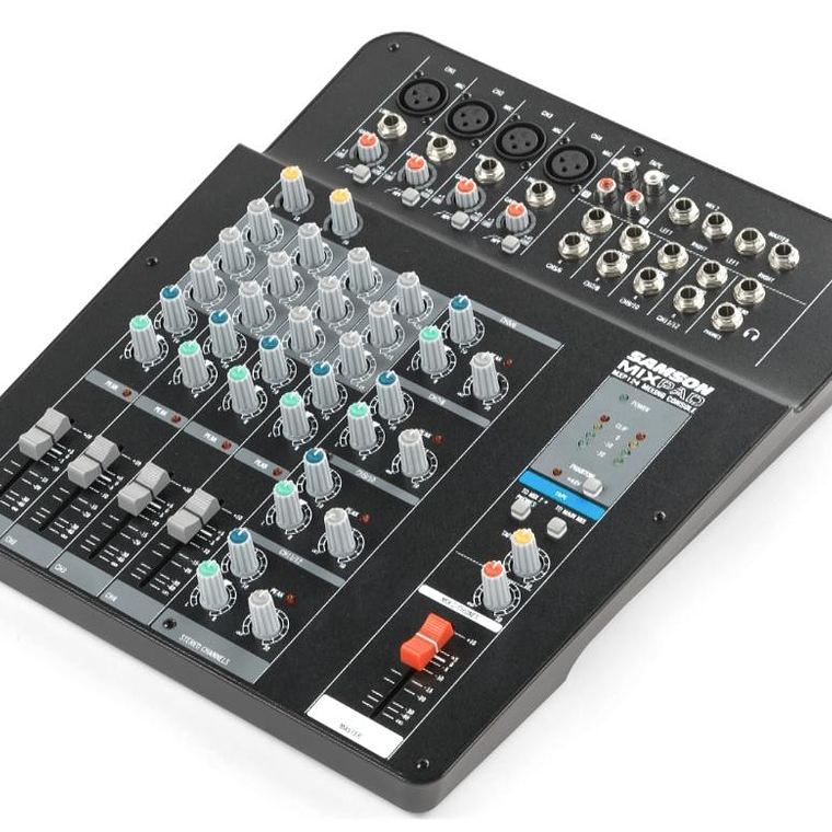 Mixer analogo 12 canales Samson MXP124FX BK 1