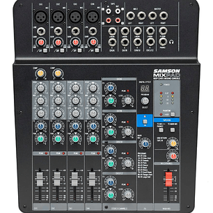 Mixer analogo 12 canales Samson MXP124FX BK