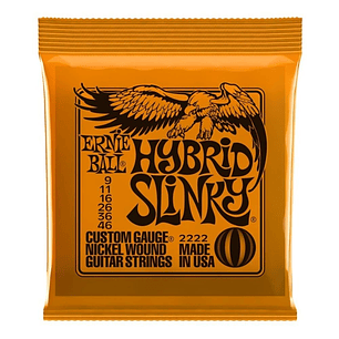 Cuerdas para guitarra electrica Ernie Ball P02222