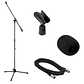 Pack de Accesorios Microfono Samson MK5 Stand BK - Miniatura 1