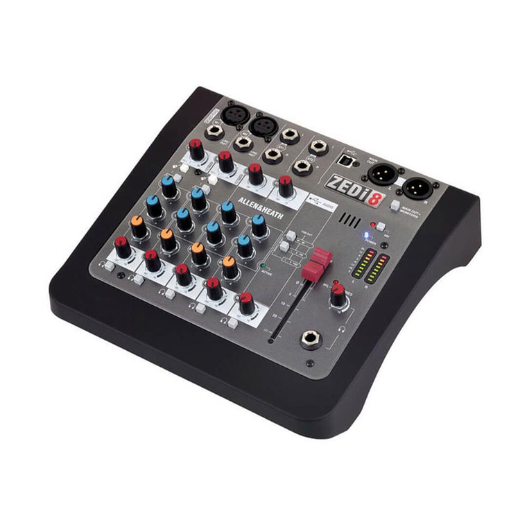 Mixer-Interfaz Allen & Heath ZEDi-8 2