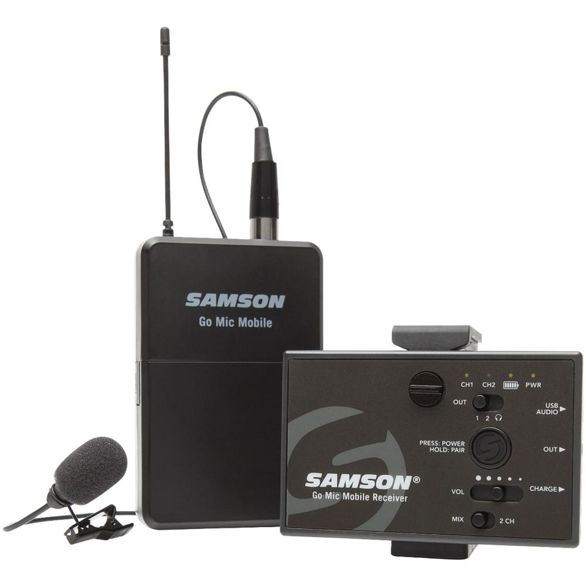 Sistema Inalambrico Lavalier Samson Go Mic Mobile 1
