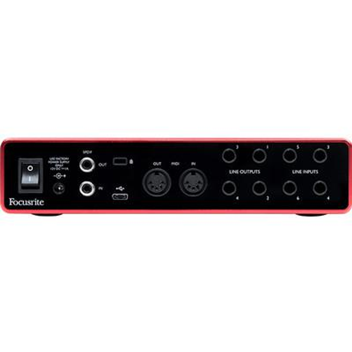 Interfaz Focusrite Scarlett 8i6 3rd. Gen 4
