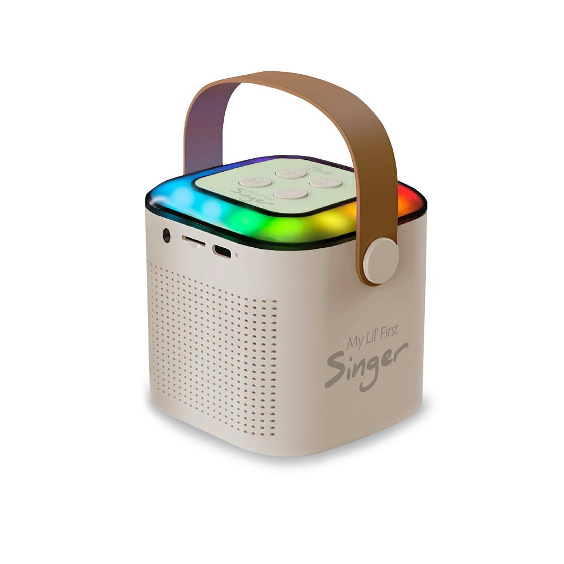 Parlante mini karaoke Mlab My Lil First Singer 2 White 2
