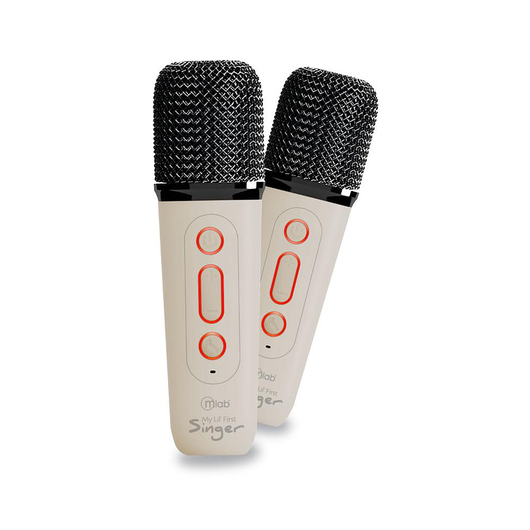 Parlante mini karaoke Mlab My Lil First Singer 2 White 3