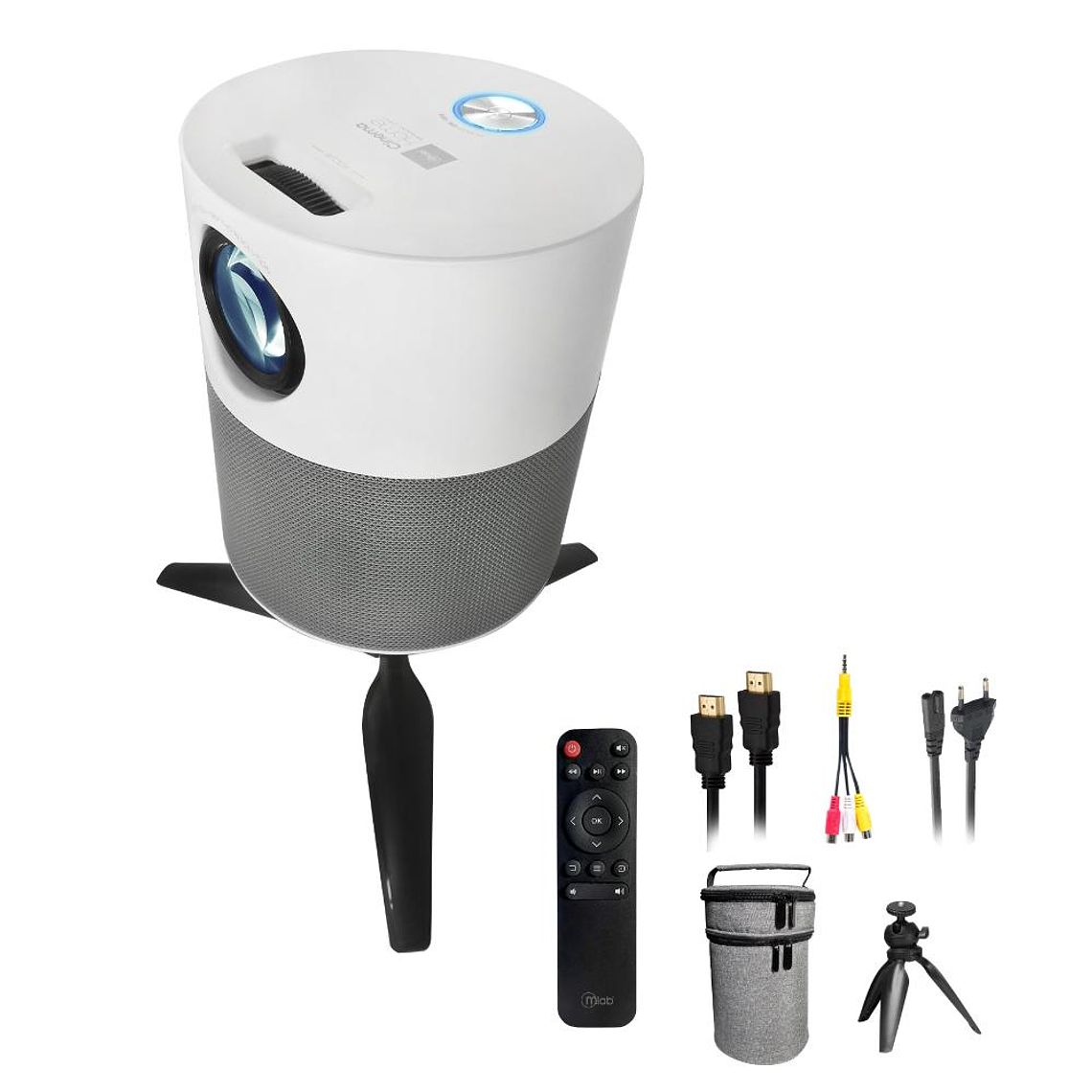 Proyector 4500 lumenes Mlab Cinema Home Projection WIFI 5