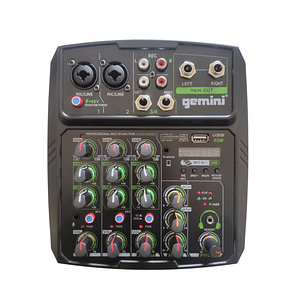 Mixer Analogo 4 canales Gemini GE-4CH