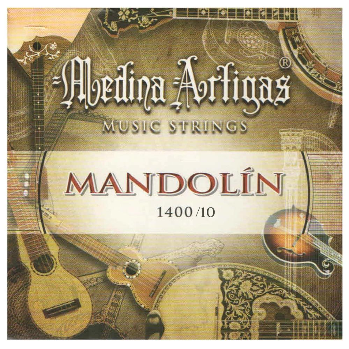 Set de 10 cuerdas para mandolina Medina Artigas 1400-10 1