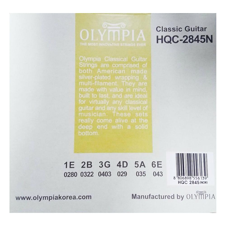 Cuerdas para Guitarra Clasica Olympia HQC-2845H 2