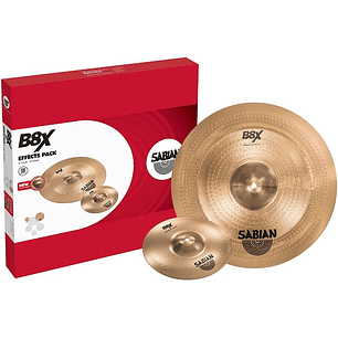 Pack Platillos Bateria Sabian B8X Effects Pack (45005X)