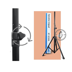 Atril de parlante mediano tipo tripode Baretone BT-ES50