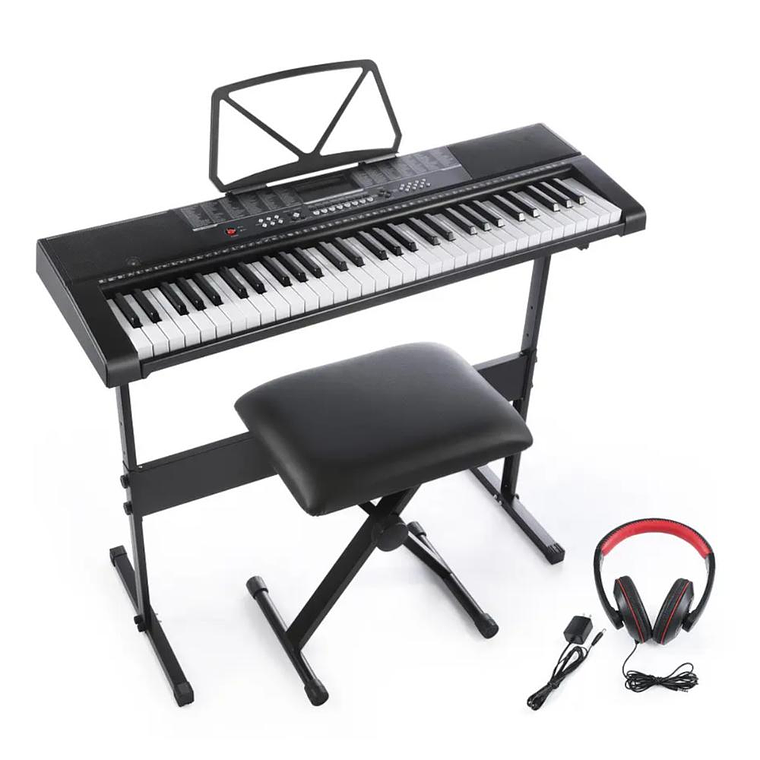 Kit de teclado 61 teclas Tonic TON-630 Full Pack 1