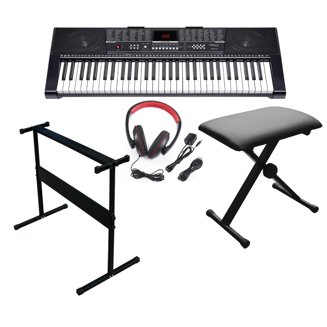 Kit de teclado 61 teclas Tonic TON-630 Full Pack 2