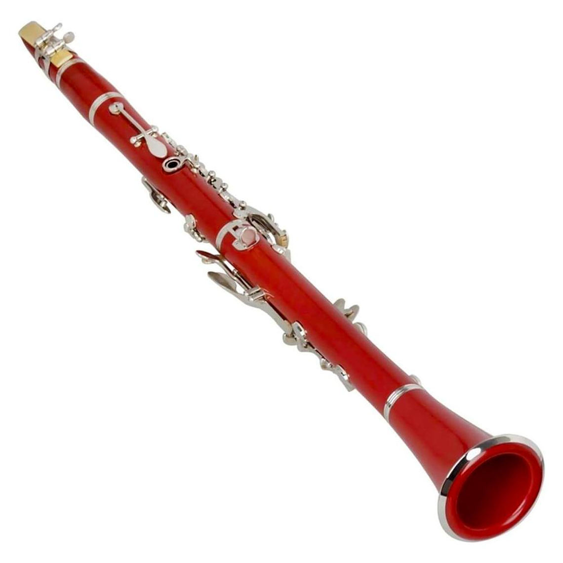 Clarinete en Bb color rojo Bellagio BE-CL-905 1