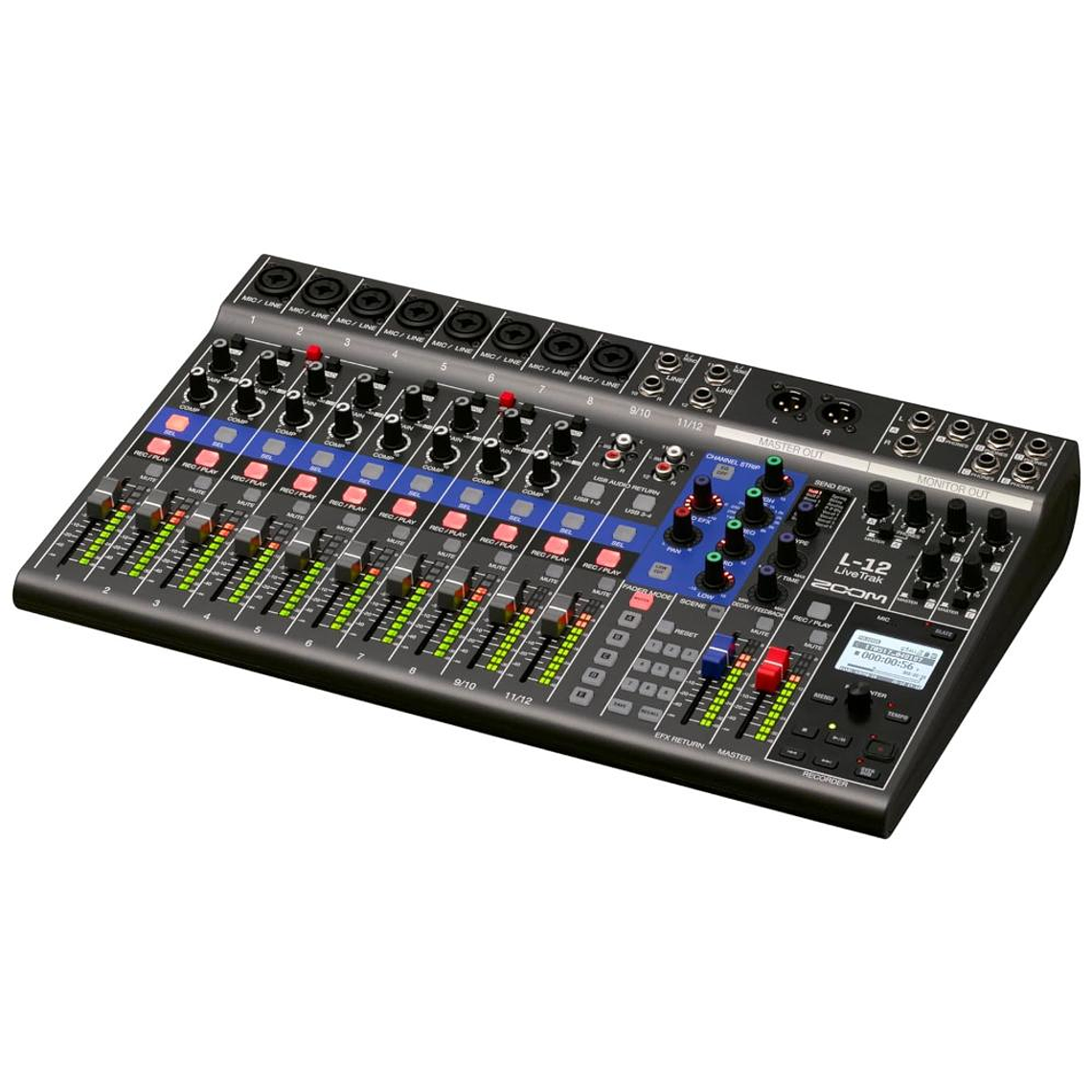 Mixer Digital Zoom LiveTrak L-12 2
