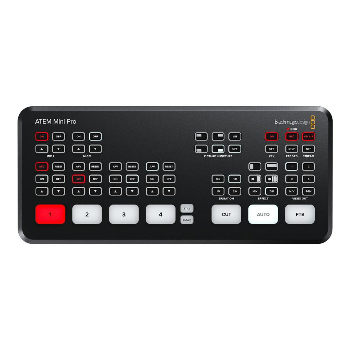 Switcher video streaming Blackmagic Design ATEM Mini Pro 1