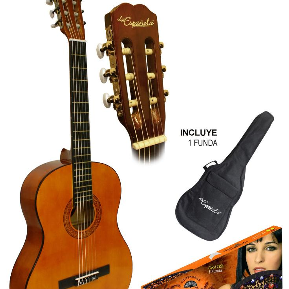 Guitarra Acustica La Española ESP-39 2