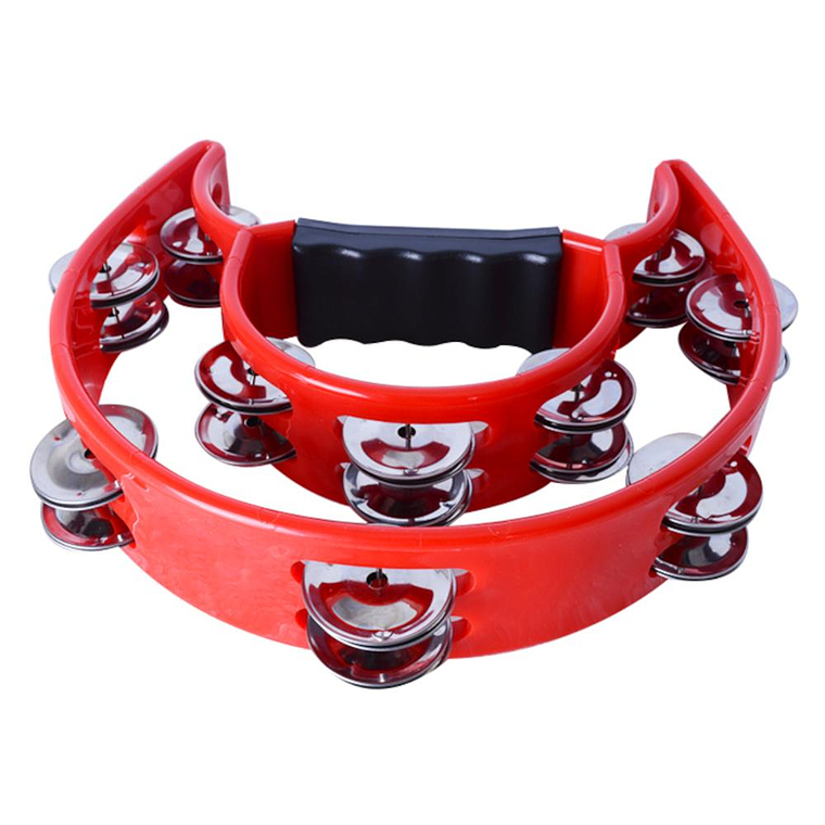 Pandero Media Luna Doble Scorpion STR-44K Red 3