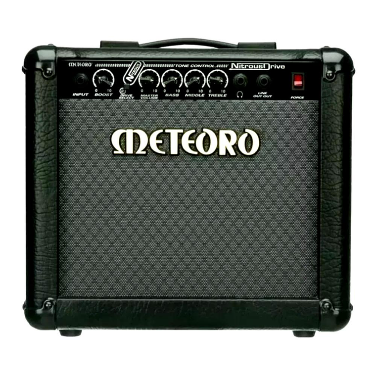 Amplificador de Guitarra 15W Meteoro Nitrous Drive 1