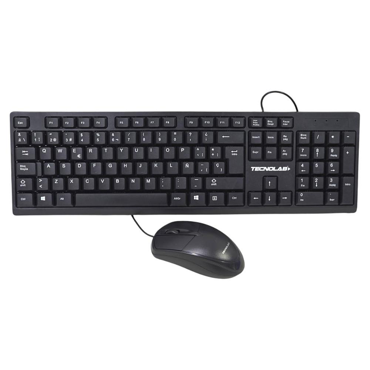 Kit mouse y teclado Tecnolab TL623 1