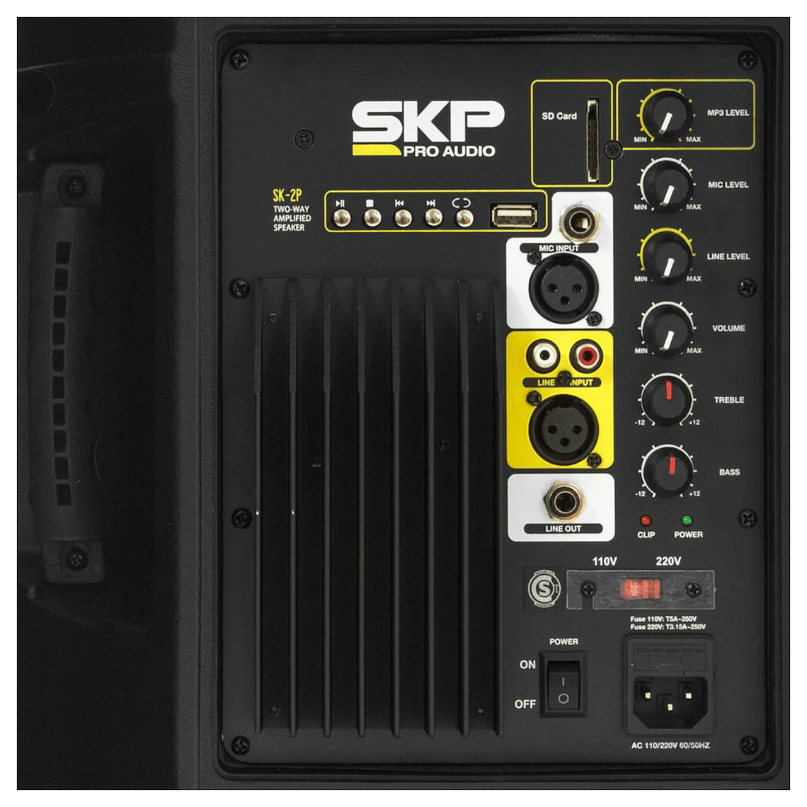 Caja Activa SKP modelo SK-2PX 3
