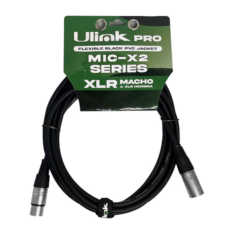 Cable Microfono XLR 6m Ulink UL-MIC-X2006 2