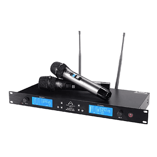 Microfono Inalambrico Doble Mano Wharfedale WF-300