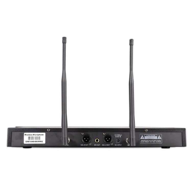 Microfono Inalambrico Doble Mano Wharfedale WF-300 2