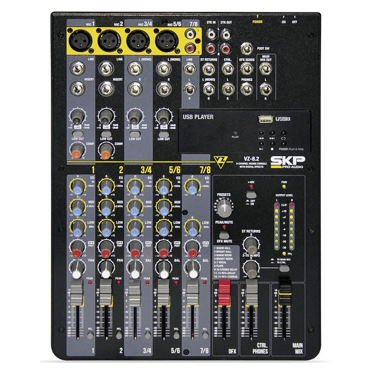 Consola Análoga SKP VZ 8.2 1