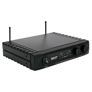 Micrófono Inalámbrico de Mano Doble SKP UHF-261