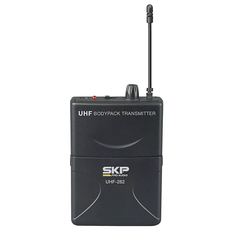 Set de Micrófonos Inalámbricos 3X SKP UHF-282 4