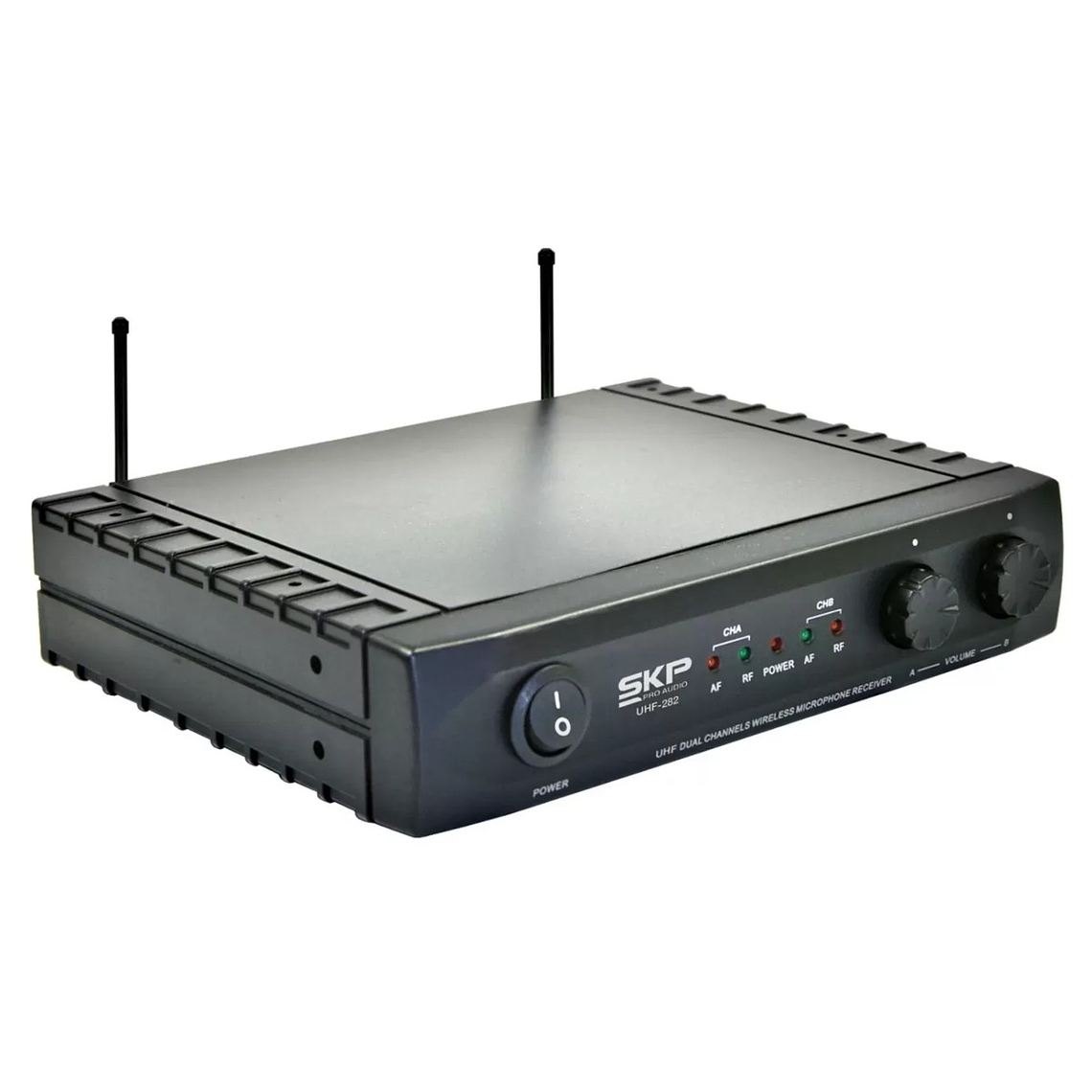 Set de Micrófonos Inalámbricos 3X SKP UHF-282 3