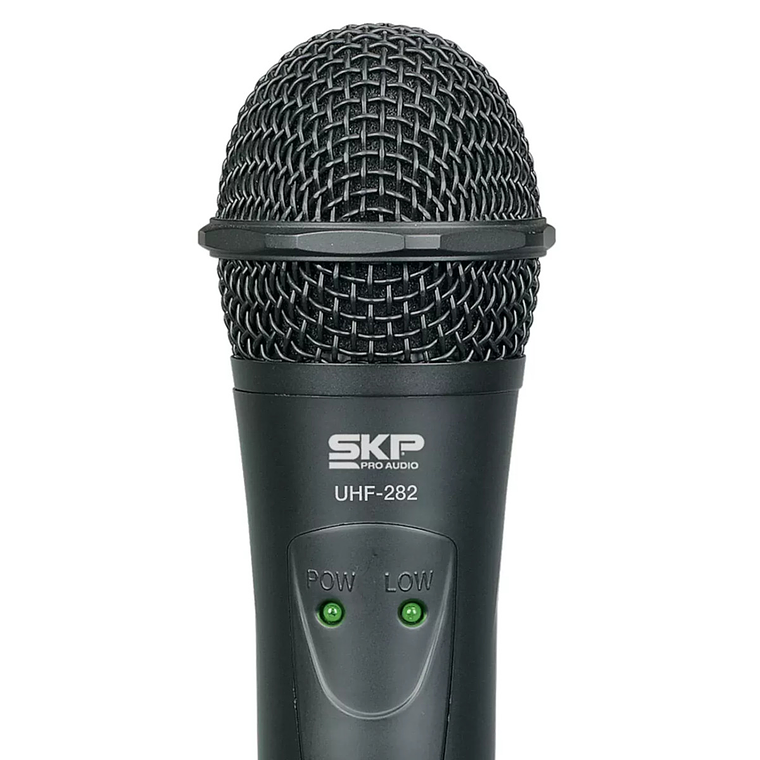 Set de Micrófonos Inalámbricos 3X SKP UHF-282 5