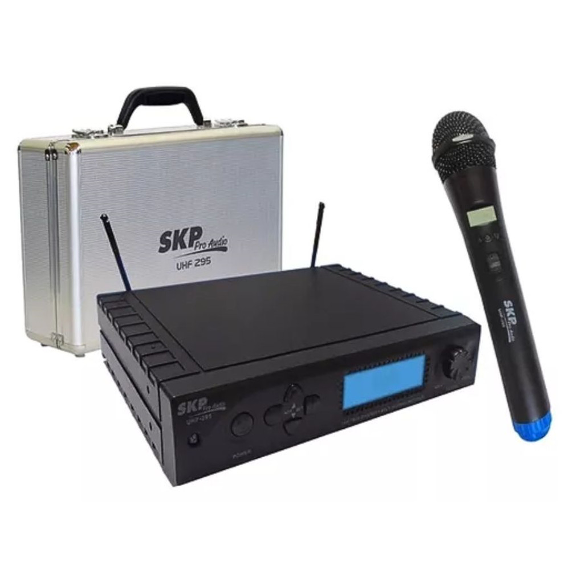 Micrófono Inalámbrico de Mano SKP UHF-295 5