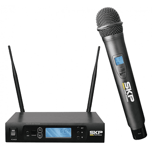 Micrófono Inalámbrico de Mano SKP UHF-295
