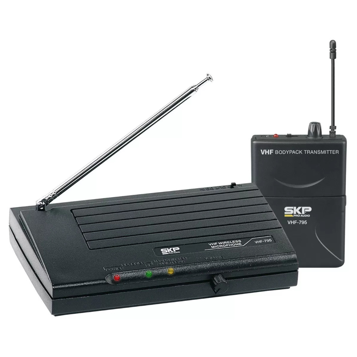 Micrófono Inalámbrico de Solapa SKP VHF-795 2