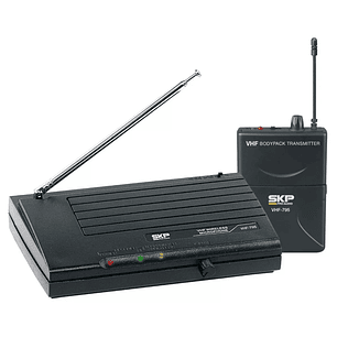 Micrófono Inalámbrico de Solapa SKP VHF-795
