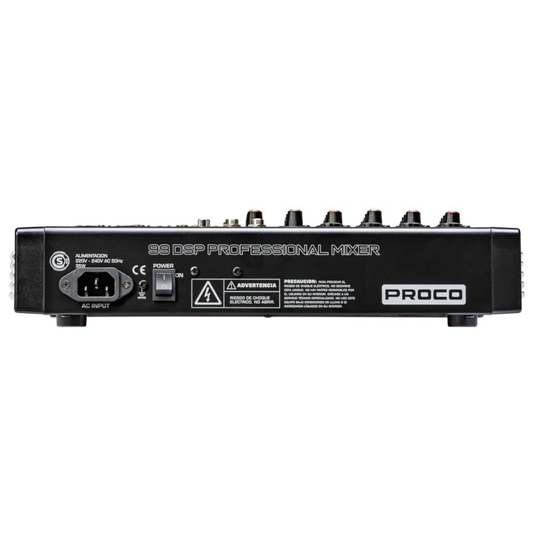 Mixer Analogo 8 Canales Proco ST8 3